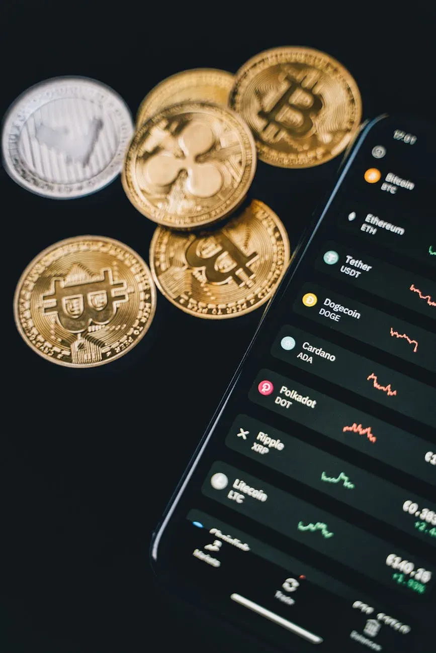 Celular Ao Lado De Bitcoins